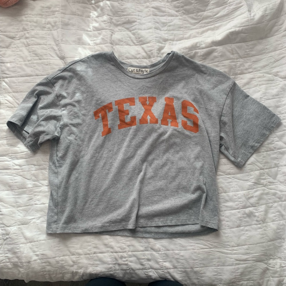 UT TEXAS| CUTE Small Game Day cropped top!!!